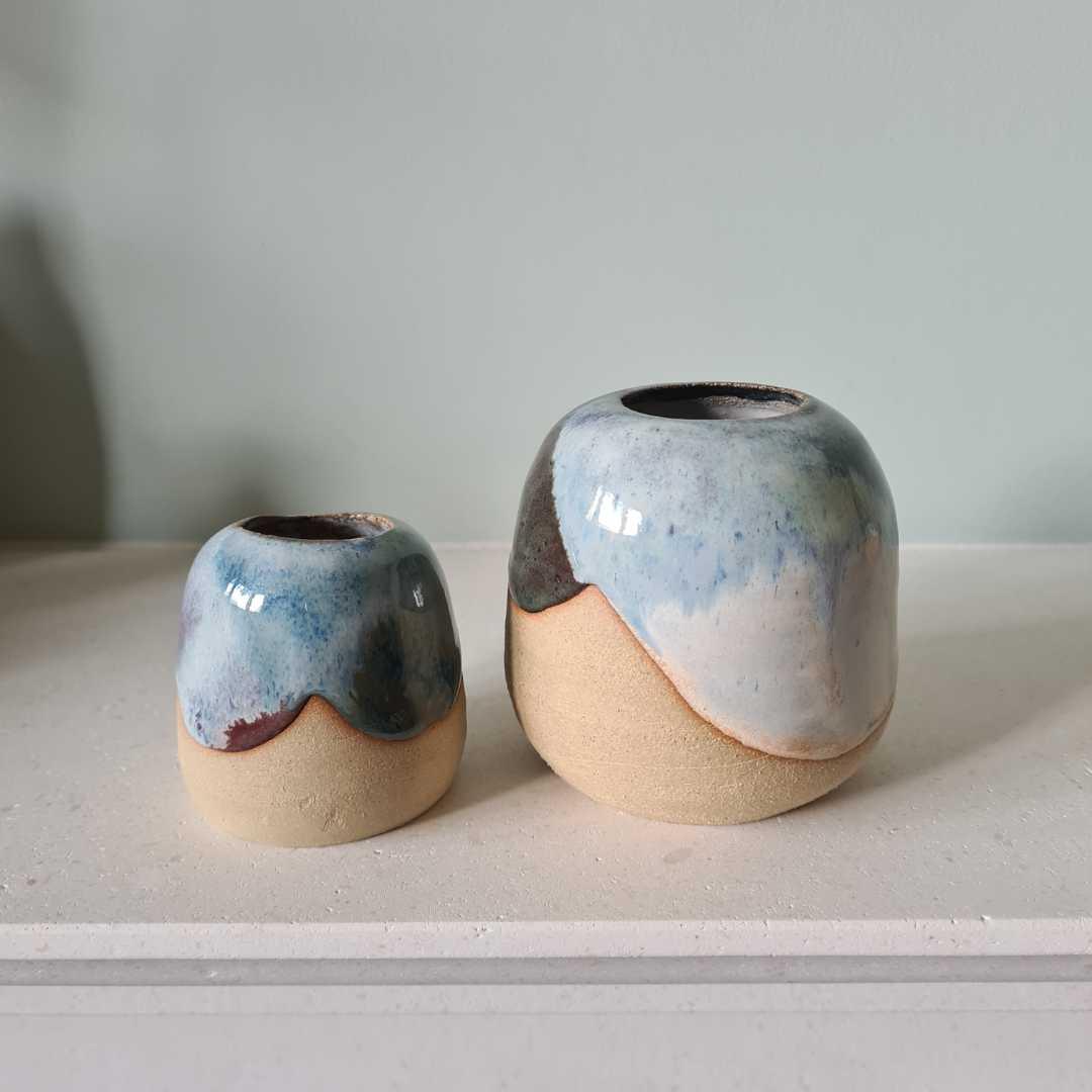 Mini Vase - Arctic Tundra - Handcrafted Pottery - Considered.Store