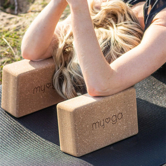 Natural Cork Yoga Block - Considered Store  - 1