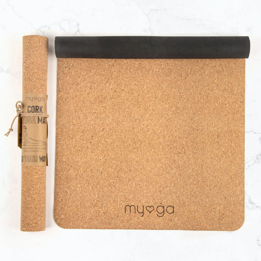 Natural Cork / Rubber Yoga Matt - Eco Friendly Yoga Essentials - Considered Store - 1