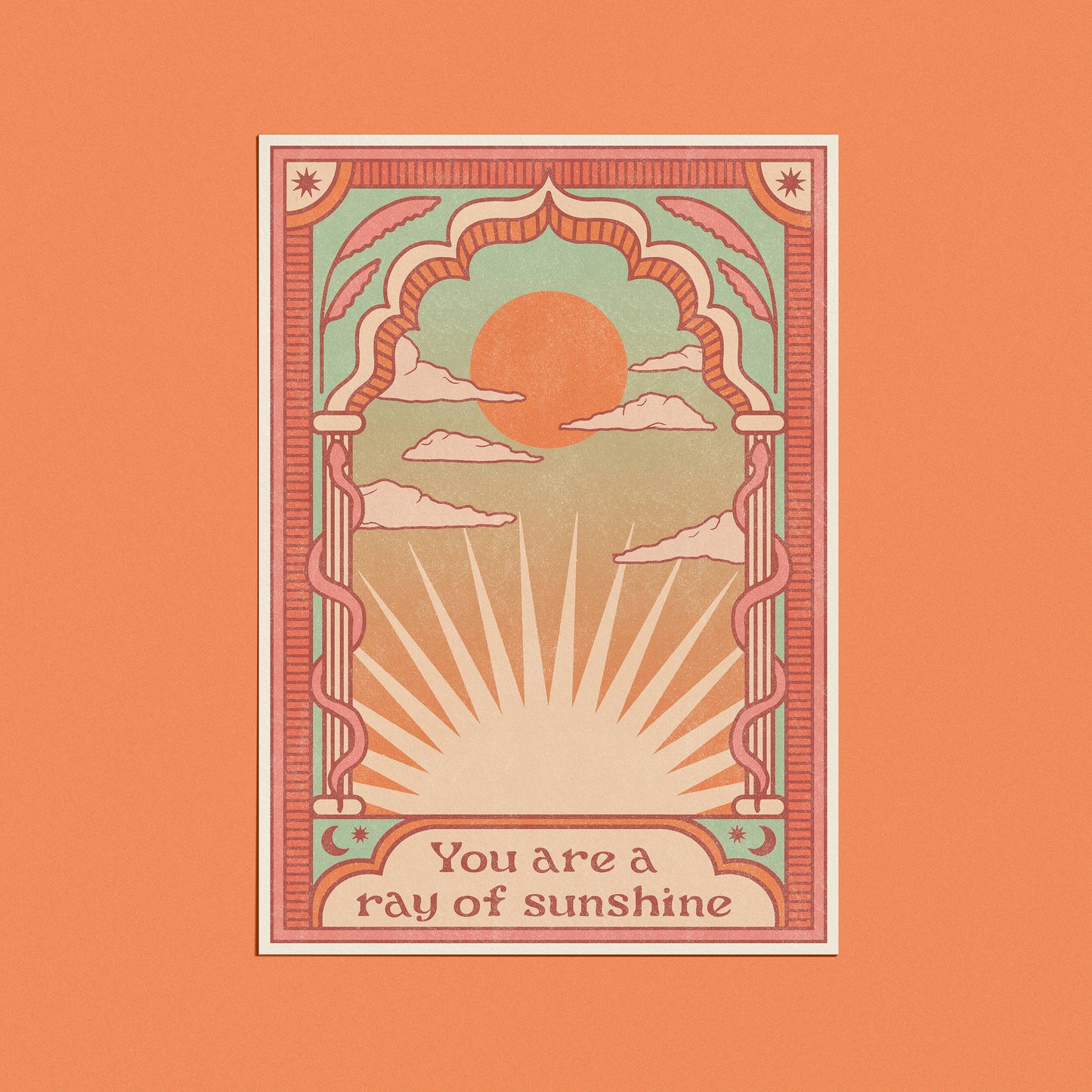 You are a ray of sunshine Card