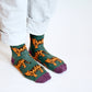 Tiger Socks | Bamboo Socks | Green Socks | Asia Socks