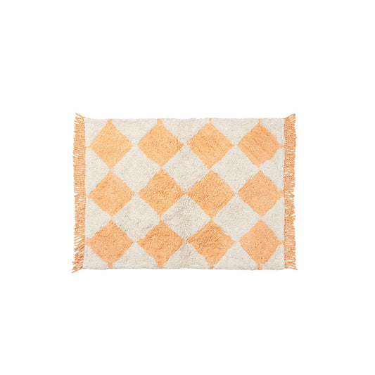 Peaches - Organic Cotton Tufted Bath Rug