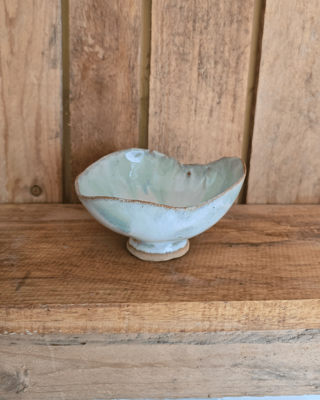 English Summer - Turquoise - Mini Ceramic Jewellery Dish