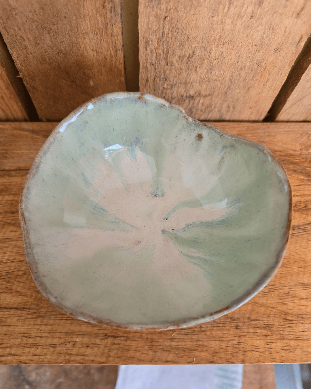 English Summer - Turquoise - Mini Ceramic Jewellery Dish