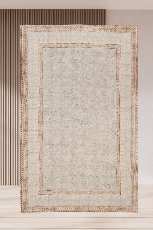 SERENITY - Handwoven - Scandi Boho Cotton Rug