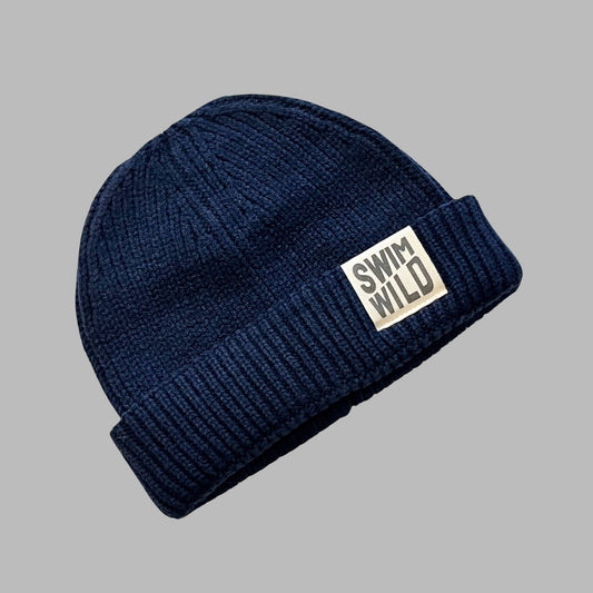 Fishermans knit Hat - Navy