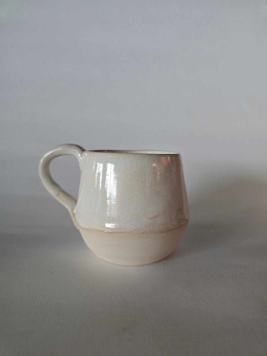 White cascade mug