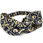 Zero Waste Looped Elastic Handblock Printed Headband - Fair Trade - Considered Store - 1