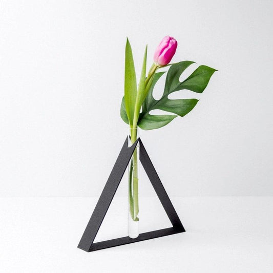 3D Printed Zero Waste - Sustainable Triangle Flower Vase - Propogation Stand - Considered Store - 1